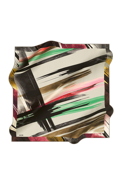 Aker 90x90 حرير كريب ساتان - قطع مريح