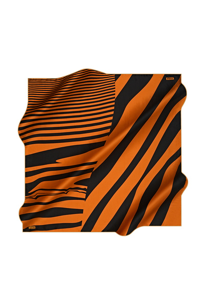 Aker 90X90 İpek Krep Saten