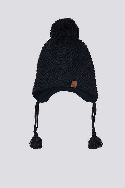 U.S. Polo Assn. Baby Boy Navy Blue Scarf-Beanie-Gloves Set