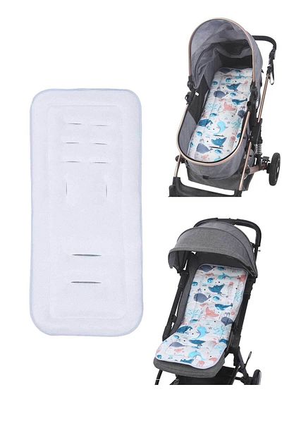 RevuBaby Baby Stroller Cushion Pushchair Cushion Pushchair Comfort Pad Baby Stroller Softener