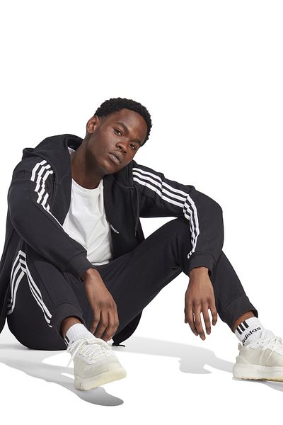adidas Μαύρο ανδρικό φούτερ IB4030-M 3S FL TC PT