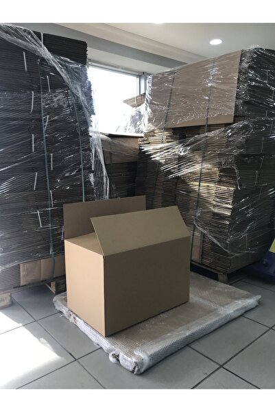 Aybas Koli Kutu Boş Karton 60x40x40 Büyük Boy 10 Lu Adet, Taşınma Kolisi