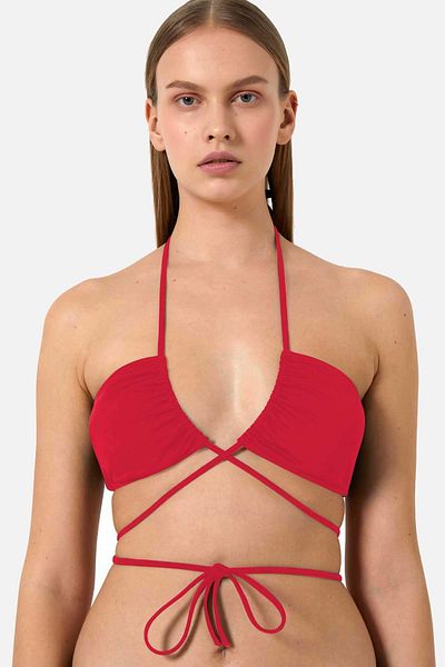 AYYILDIZ 63559 Red Bikini Top