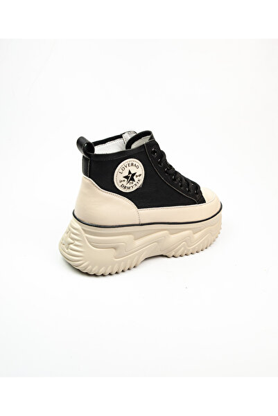 GAMELU 2025 Ginza Μαύρες Δερμάτινες Γυναικείες Μπότες