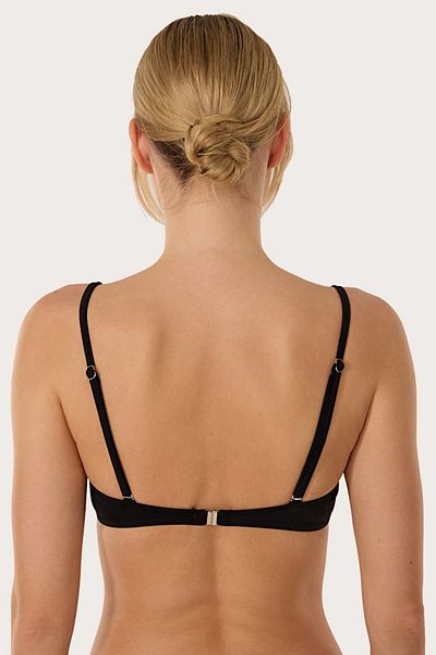 AYYILDIZ 63564 Top de bikini negru