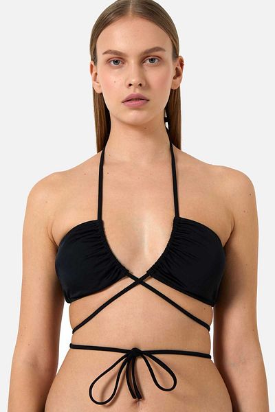 AYYILDIZ 63559 Black Bikini Top