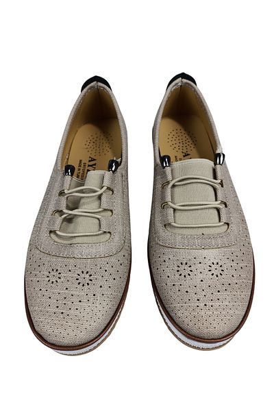 Ayzen SİA BAG AYZEN COMFORTLİNE ORTHOPEDIC NON-SLIP SOLE BREATHABLE FOOTS WOMEN'S FOOTS WITH RUBBER LACES