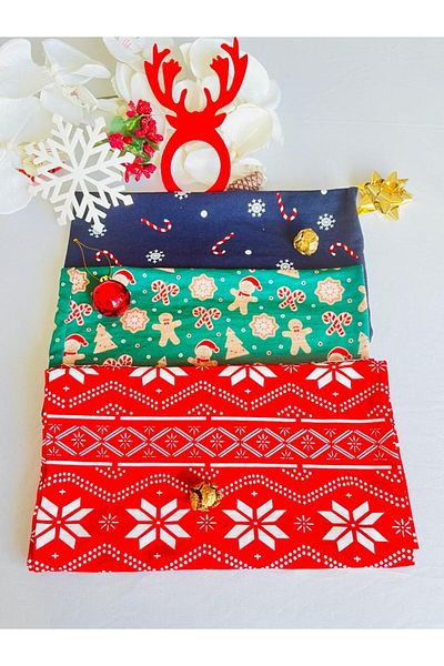 BERG - Bandana parașuta din bumbac elastic din bumbac pieptănat colorat 3 buc