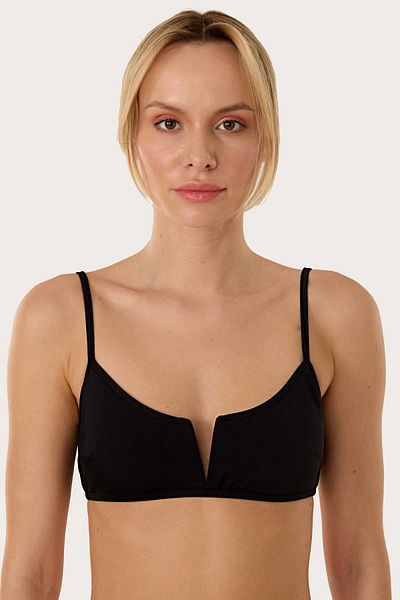 AYYILDIZ 63564 Top de bikini negru