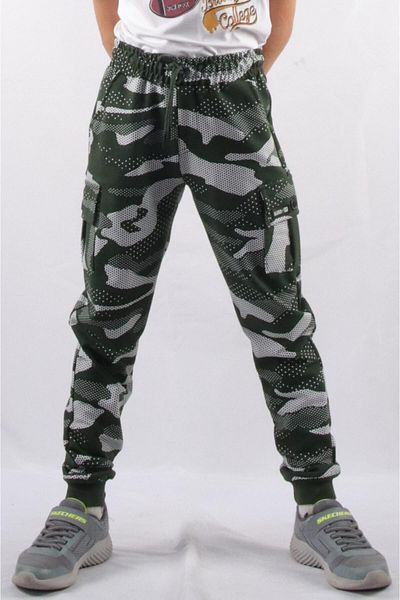 ALEXANDERGARDI CAMOUFLAGE JOGGER PANTS WITH CARGO POCKET (C21-72100)