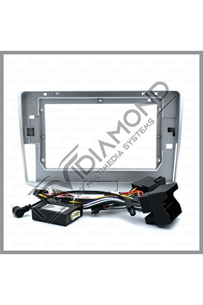 NAVİDİAMOND ÖZER ELEKTRONİK VOLKSWAGEN PASSAT B6-B7-CC ANDROİD TEYP ÇERÇEVE (10 INCH) - SOKET - CANBUS