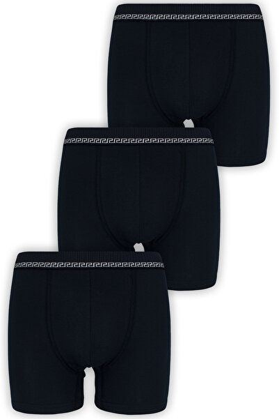 biyokids Bio Xtreme Ανδρικά Boxer 3 Pack Cotton Byo3104 3 Pack Navy Blue