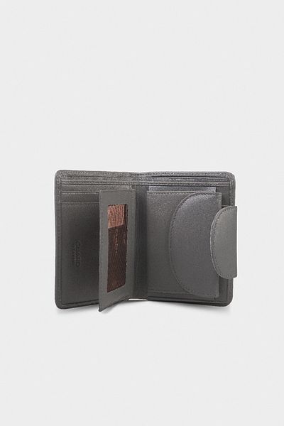 GUARD Women's Gray Compartment Leather Wallet