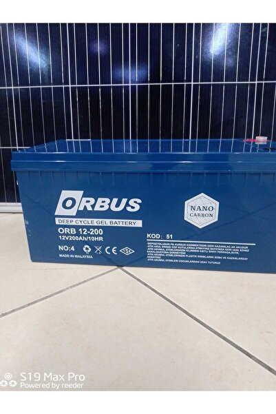 ORBUS 12V200AH ORBUS AKÜ