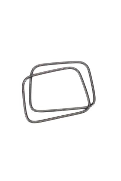 Ritzz Metal Square Bag Handle (Pair) - Anthracite