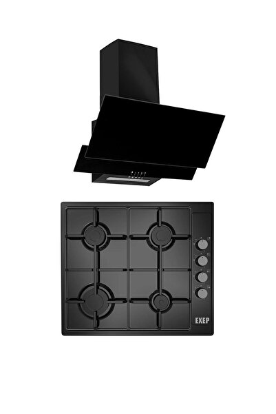 Exep 2'li Siyah Emaye Ankastre Set [ed401-eo330]