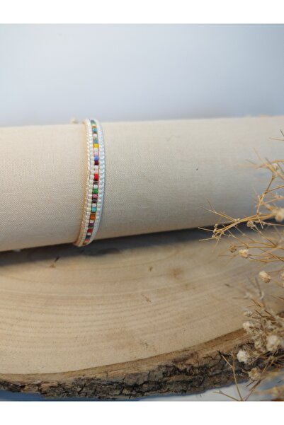 asya bijuteri Miyuki Colorful Row Bracelet