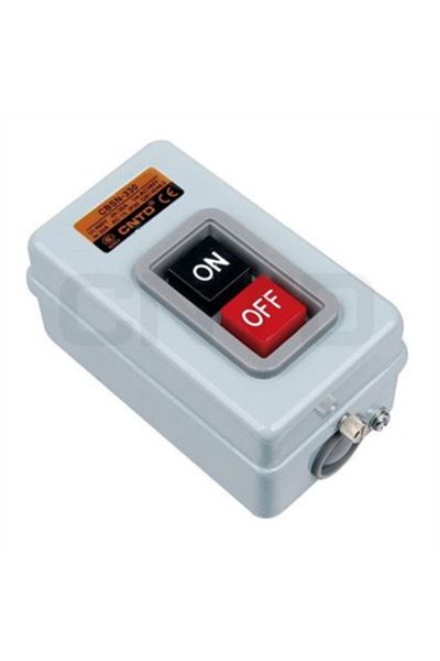 ELEKTRONİK DÜNYASI Cntd Cbsn-330 Metal Surface Mounted Switch - Boxed