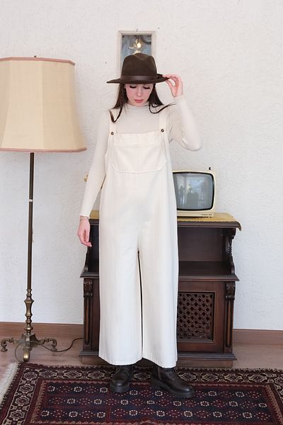 Ceylan Otantik Linen Salopet Jumpsuit