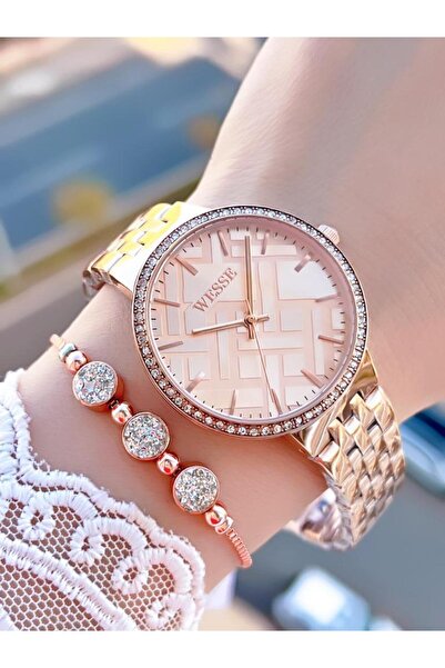 Wesse النخبة Wwl 110002   ساعة اتلاماكول - سوار فولاذي مقاوم للماء بطول 30 مت...