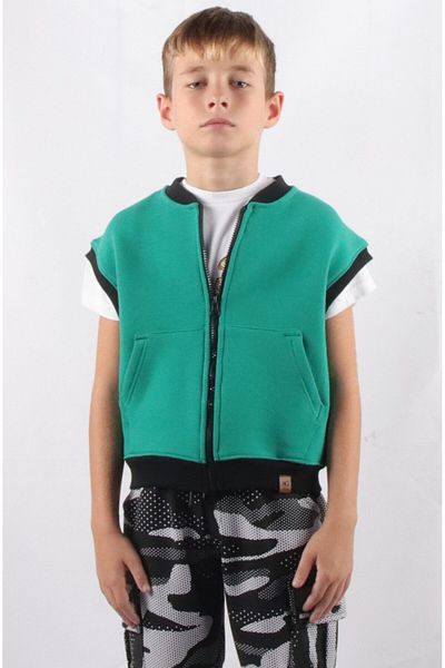 ALEXANDERGARDI Kangaroo Pocketed Boy Vest c23 810c