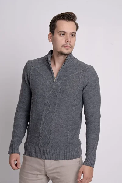 F&K 71500 Pulover cu jumătate de fermoar