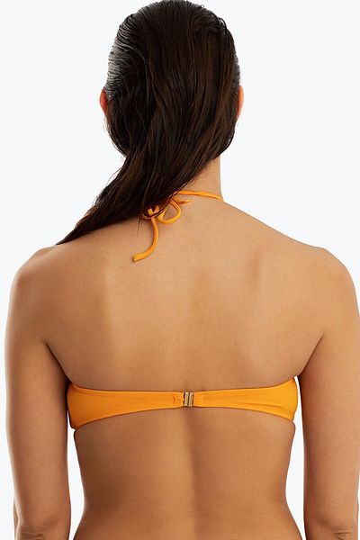 AYYILDIZ 63541 Mustard Strapless Bikini Top