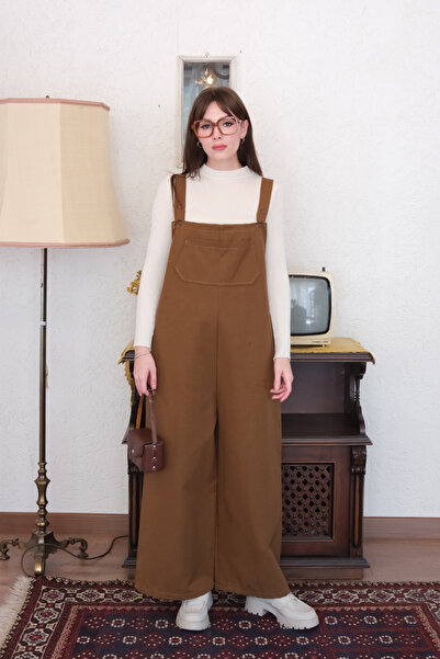Ceylan Otantik Linen Salopet Jumpsuit