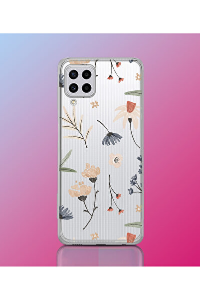 Caseji Samsung Galaxy M22 Uyumlu Premium Kalite Baskılı Esnek Şeffaf Kılıf
