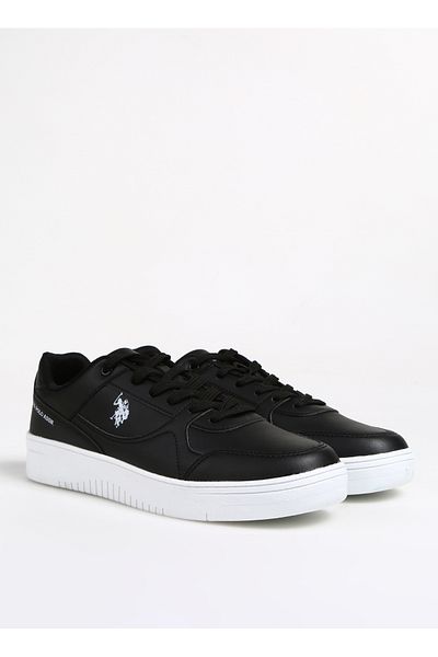 U.S. Polo Assn. U.S. Polo Assn. Pantofi negri pentru bărbați 3W LEE 3PR
