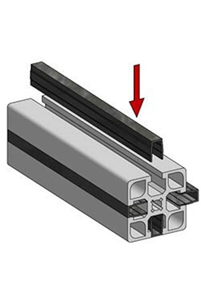 Sigma Kanal Fitili Siyah Kanal 6 20x25 1 Boy 3 Metre