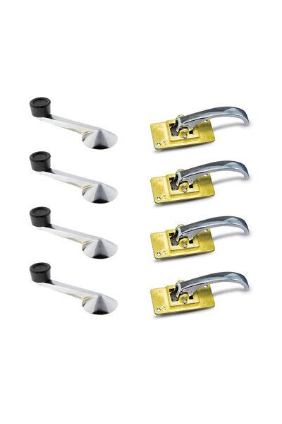 allestock Fiat Tofaş Murat 124 Cam Açma Kapama ve İç Kapı Kolu 8'li Set