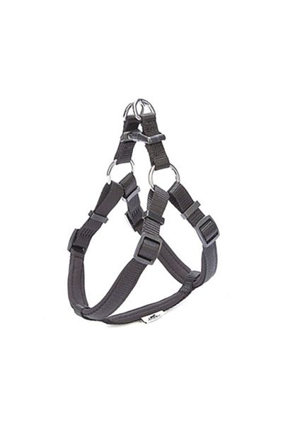 Doggie Comfort Woven Ronin Dog Collar Xlarge Black 2.5x65-75 Cm