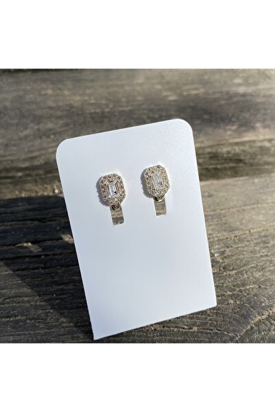 DİLEK KUYUMCULUK baget altın çocuk küpesi