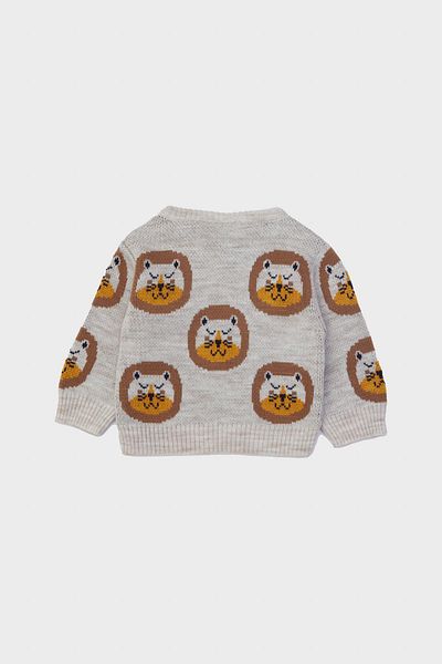 Layette Bg Store Baby Boy Patterned Sweater 23Fw0Lt8405