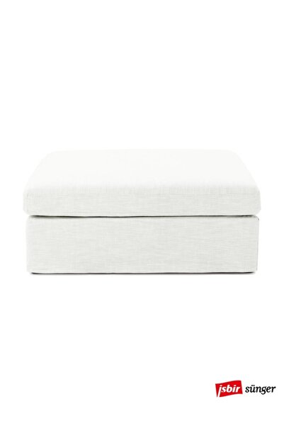 Genel Markalar Mode Siesta Kuş Tüyü Puf Kırık Beyaz Keten Kumaş İşbir Sünger ...