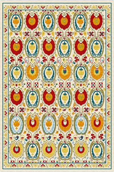 Rugs Modern Halı Декоративен килим Мира с многоцветен традиционен мотив Мира ...