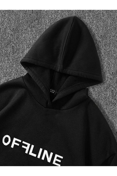 belean Unisex τυπωμένο σετ φόρμας Jogger εκτός σύνδεσης