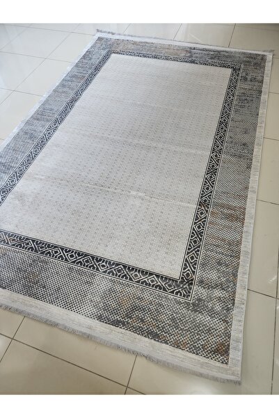 Vivaldi Home Elegance 1064 Gri Viskon Akrilik Modern Halı