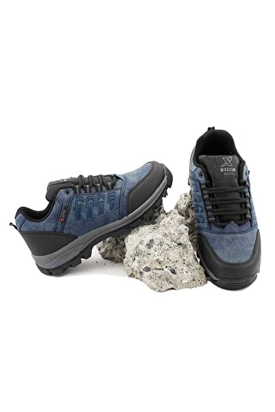 XStep Чоловічі темно-сині короткі зимові трекінгові черевики
