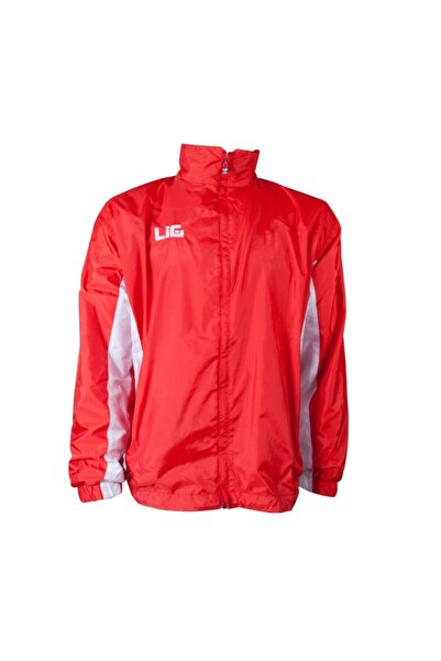 LIG Termera Yağmurluk Kırmızı - Beyaz