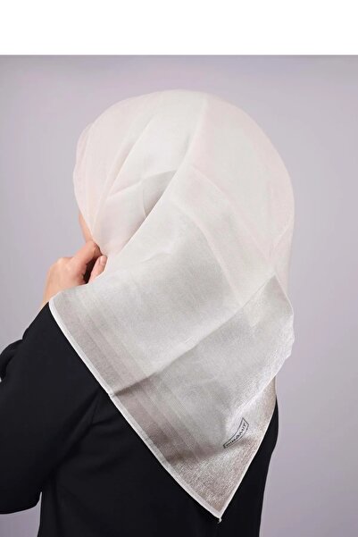 ALLURİNG Solid Color Glitter Banded Evening Scarf-DESEN-17