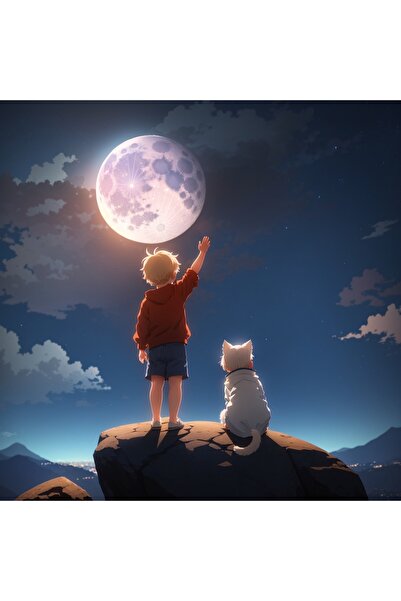 LİLYHOBBYLAND Renkli Baskılı Sayılarla Boyama Hobi Seti (Çerçeveli) 50x65 cm:...