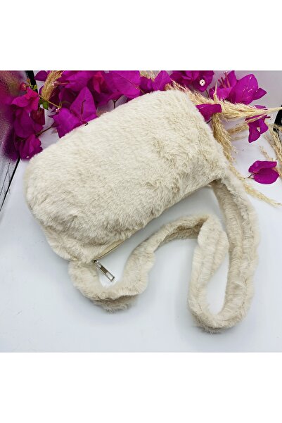 MUSCO Γυναικεία βελούδινη τσάντα μπαγκέτα με φτερά