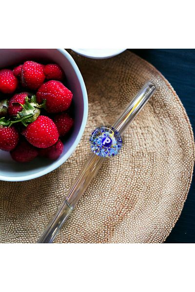 nazarboncuğuimlatı Lettered Design Single Glass Straw