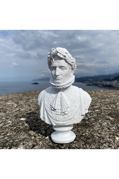 Root Made Napolyon Bonapart Büstü Dekoratif Obje Komutan Napolyon Biblo