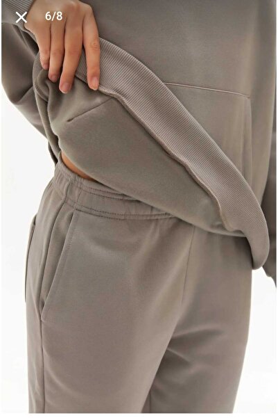 aryam butik Ženska majica sa tri niti Sa kapuljačom Flis paketa Miflon Oversi...