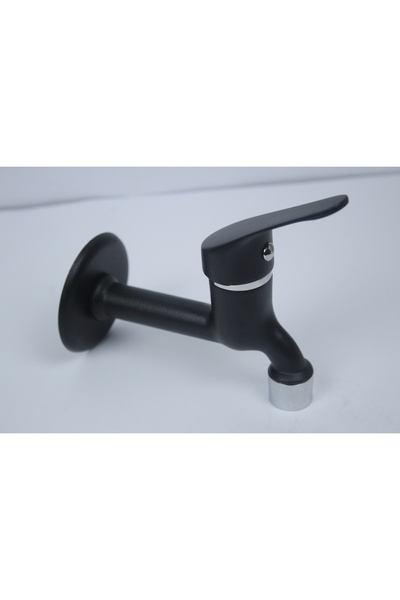tesitay Black Mix Faucet Complete Brass Sink Single Tap Open Close Economical Single Faucet with Aerator