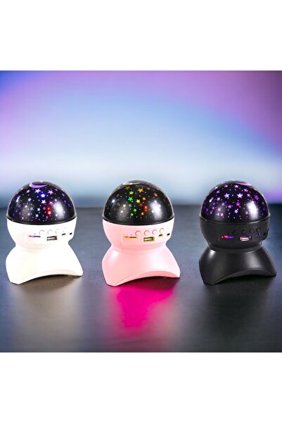 Se Promo Stage Bluetooth Speaker Gökyüzü Projeksiyon Star Master