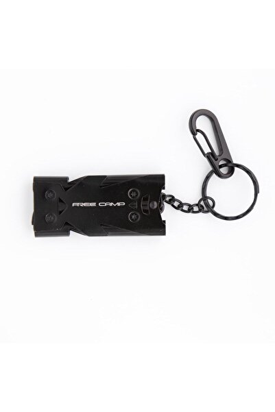 Freecamp Σφυρίχτρα χωρίς μπίλιες με 3 εξόδους - ΜΑΥΡΟ